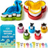 GET FRESH Sandwich Cutters and Sealers for Children – 17-pcs Stainless Steel Sandwich Sealers and Veggie Cutters for Kids – Dino Mouse Metal Bread...