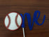 Red and Blue Baseball Cake Topper One Rookie of The Year 1st Birthday Cake Topper One Baseball Cake Topper 1st Birthday Boy for Baseball Theme 1st...