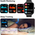 KALINCO Smart Watch for Men, 1.69" Fitness Tracker with Heart Rate, Blood Pressure, Blood Oxygen Tracking, Smartwatch with 100+ Sports Modes, Step...