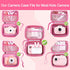 MINIBEAR Kids Camera Case Compatible Kids Camera, Case for Camera for Kids and Kids Action Camera Accessories, 6.1 x 4.9 x 3.4 inch Shockproof Sto...