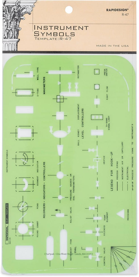 Rapidesign Laboratory Instruments Template, 1 Each (R47)...