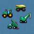 15Pcs Truck Shoe Charms for Clog Different Matching Sandals Wristbands Bracelets, Transportation Vehicle Excavator Shoe Charms Decorations...