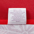 Violet Linen Decorative Christmas Snowflakes Design Red Tablecloths - 60" Round...