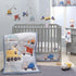 Bedtime Originals Construction Zone Changing Pad Cover - White/Trucks...