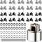40 Sets Boots Hook Lace Buckles Speed Eyelets Hooks for Boots Shoelace Hooks for Camp Hike Climb...