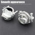 5Pack 1 inch NM Cable Clamp Type Connectors for Metallic Conduit Protect Cables Silver-Zinc...