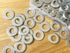 Premium 1/4” Flat Washers, 100pcs Stainless Steel Washers for Screws&Bolts, 1/4" ID x 5/8" OD...