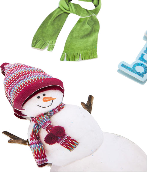 Paper House Productions STDM-0228E 3D Cardstock Stickers, Building a Snowman (3-Pack)...