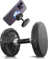 Dual Gym Magnetic Phone Holder for Gym-Top Magnetic Hold for Any Metal Surface. Phone Gym Magnet and Phone Mount for Gym - Mobile Videos and Pictu...