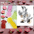 24Pcs Charms Set for Bogg Bag, Bling Pearl, Rose,Daisy,Flower, Peach Blossoms, Heart Accessories for Women, Rich Personalized Decoration Kit for B...