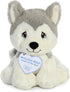 Aurora® Inspirational Precious Moments™ Malakai Wolf Stuffed Animal - Cherished Memories - Enduring Comfort - Gray 8.5 Inches...
