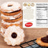 Linzer Tart Cookies | 10 Individually Wrapped Shortbread Cookies | Fresh & Delicious Italian Cookies | Linzer Tortes | Jelly Filled Cookies | Gour...