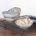 VanEnjoy 4 pcs Colorful Glaze Flower Pattern Ceramic Soy Sauce Dipping Bowls Appetizer Plates Serving Dishes Condiment Dish...