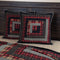 VHC Brands Rustic & Lodge Cumberland Quilted Bedding Accessory, Euro Sham 26x26, Chili Pepper Red...