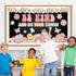 Boho Classroom Bulletin Board Decoration Groovy Be Kind and Do Your Thing Classroom Decoration Retro Boho Rainbow Cutouts for Kindergarten School ...