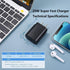 iPhone 15 Charger 10 FT, 3 Pack 20W USB-C Fast Wall Charger with 10FT Extra Long USB C Charger Fast Charging Cable Compatible for iPhone 15/15 Plu...
