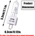 Wadoy EYB 82V 360W Projector Bulb RSE-57 Compatible with Apollo 15000 15002 15009 A1004 A1005 AL1004 AL1005 Overhead Projector Bi-Pin Based Stage ...