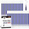 Retractable Gel Pen Refills, Shuttle Art 30 Pack Blue Rollerball Gel Ink Pens Refills, Bulk Set, 0.7mm Fine Point for Writing Journaling Taking No...