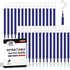 Retractable Gel Pen Refills, Shuttle Art 30 Pack Blue Rollerball Gel Ink Pens Refills, Bulk Set, 0.7mm Fine Point for Writing Journaling Taking No...