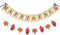 Uniwish Happy Fall Banner with Pumpkin Maple Leaves Sign Garland Fall Thanksgiving Day Decorations Mantle Fireplace Hanging Bunting...