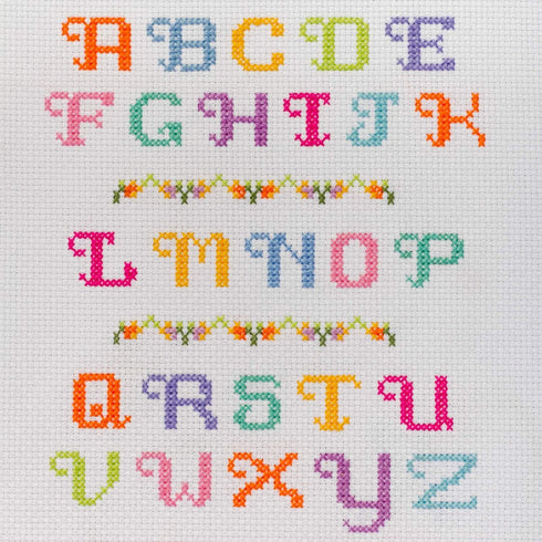 Aida Cloth 14 Count Cross Stitch Fabric,19×28inch (14CT, Off White)...