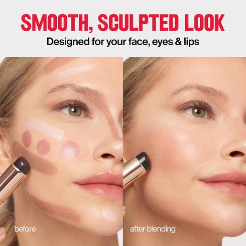 Revlon Dual Ended Jelly Makeup Blender Tool, Silicone Makeup Applicator for Flawless Application and Contouring, 1 count...