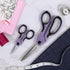 SINGER ProSeries Sewing Fabric Scissors and Craft Detail Scissors Set, Lilac Purple, Set of 2 Sewing Scissors...