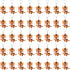 40 Pack Cute Smile Tiger Keychains for Wild Animal Party Favors, Safari Animal Party Favors, Baby Shower Return Gifts...