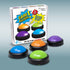Teacher's Choice 4 Pack Game Buzzers with Unique Loud Sounds for Each Buzzer | Great for Trivia Games, Family Feud, Jeopardy, Competition, Spellin...