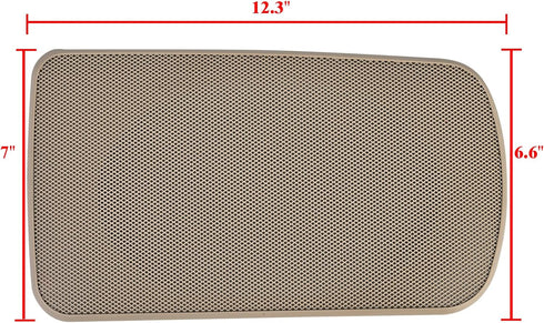 Replacement for Rear Speaker Grille Grill Cover 2002 2003 2004 2005 2006 Toyota Camry Tan 04007-521AA-E0......