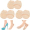 3 Pairs Toe Topper Socks No Show Liner Half Socks For Women With Padding Liner Socks Non-Skid Bottom, No Show Socks Women Non Slip Heel...