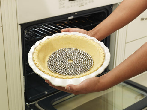 Jaz Innovations Perfect Pie Crust Stainless Steel Weight Chain - 10 Feet...