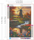 ZQEATRY Windmill Diamond Painting Kits for Adults, Landscape Tulip Flower Diamond Art Painting Kits for Adults Beginner,DIY 5D Full Drill Diamond ...