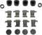 Dorman HW6141 Disc Brake Hardware Kit Compatible with Select Chevrolet / GMC Models...
