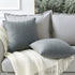 OTOSTAR Linen Throw Pillow Covers Set of 2 Decorative Square Pillowcases Cushion Covers 28x28 Inch for Home Decor Sofa Bedroom Car 70 x 70 CM Dark...