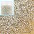 Bala&Fillic 12/0 Glass Seed Beads Transparent Silver Lined About 10000pcs/110g in Box...
