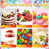 16 oz Happy Birthday Paper Bowls Birthday Polka Dots Paper Snack Bowls Happy Birthday Party Supplies Disposable Dessert Bowls Serving Salad Bowls ...
