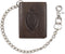 Dickies mens Leather Trifold Wallet, Dark Brown, One Size US...