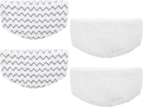 4 Pack Replacement Pads for Bissell Powerfresh Hard Floor Steam Cleaner 1940 1440 1544 1806 2075 Series Steam Mop Compare to Part # 5938 & 203-263...