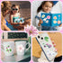 Flower Stickers 50 Pcs, Vinyl Waterproof Cute Plant Floral Stickers for Scrapbook Journal Water Bottles Phone Laptop Computer Envelopes Supplies...