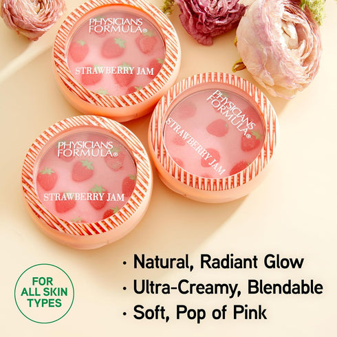 Physicians Formula Murumuru Strawberry Jam Blush Strawberry, Shimmery finish...