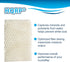 HQRP 4-Pack Wick Filter Compatible with Honeywell HCM750, HCM-750B, HCM750B, HCM-750-TGT, HCM750TGT Humidifiers, Replacement for HAC-700, HAC-700P...