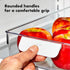 OXO Good Grips Fridge Organization Bin 5 in x 14 in - for Yogurt Cups, Small Produce, Berry Bins and More...