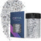 Ceya Chunky Glitter, 4.9oz/ 140g Bright Silver Craft Glitter Powder Mixed Fine Flakes Iridescent Nail Sequins for Nail Art, Hair, Epoxy Resin, Tum...