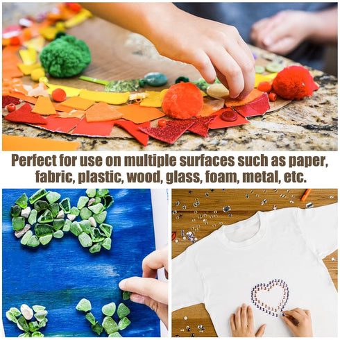 600PCS Point Dots Balloon Glue Removable Adhesive Point Tape, 2Rolls Double Sided Dots Stickers for Craft Wedding Decoration,Ultra Thin Adhesive D...