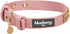 Blueberry Pet Sparkling Rhinestone Adjustable Dog Collar with Metal Buckle, Baby Pink, Neck 9-12.5", for Small Breed...