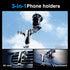 Phone Holders for Your car 3 in 1 Phone Holders for Mount Dashboard Windshield Vent Phone Holders Suction Cup iPhone Samsung Adjustable auto Truck...