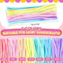 300Pcs Pipe Cleaners Chenille Stem,Pipe Cleaner Crafts,Craft Supplies Bulk for DIY Arts Crafts Project,7Colors (Macaron)...