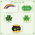 St. Patrick's Day Door Sign St. Patrick's Day Themed Hanging Welcome Sign Irish Hanging Door Decor with Shamrock for Saint Patricks Day Wall Ornam...