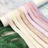 Teemico 50 Yards Elastic Stretch Foldover Ribbon Nylon Ribbon Rubber Band for Hair Ties Headbands,(15mm Width, Beige)...